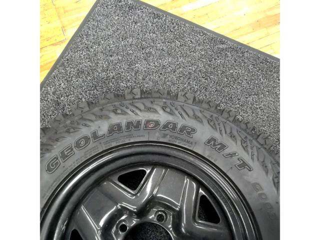 スズキ純正(SUZUKI)  JB64 ジムニー純正スチールホイール(1本)  + YOKOHAMA(ヨコハマ) GEOLAMDER M/T