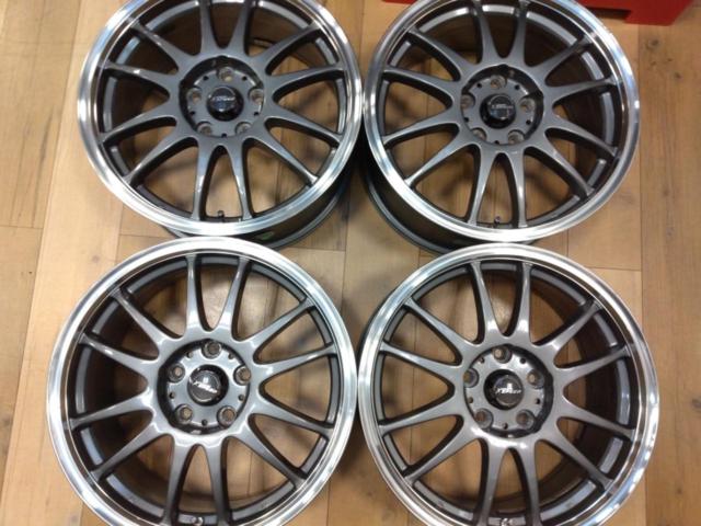 ホイールのみ4本 HOT STUFF CROSS SPEED X6 5HOLE やや傷や汚れあり 栃木下野店 カー用品 アルミホイール 17インチホイールを通販で購入する 中古カー バイク用品の販売なら