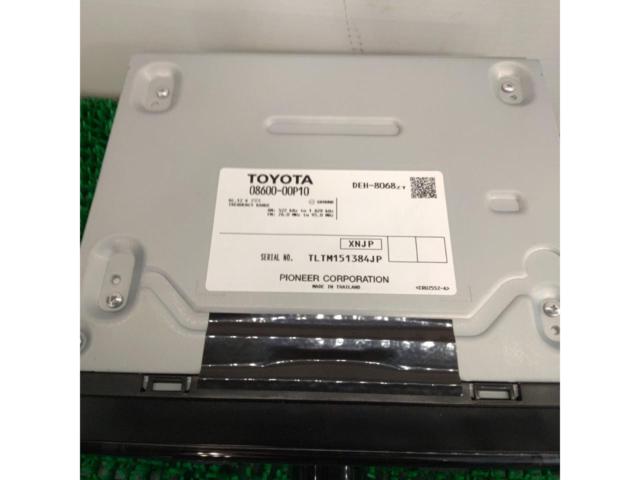 Toyota genuine
08600-00P10
DEH-8068ZT
CD player + AM/FM tuner