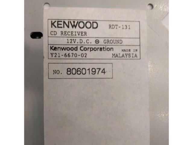 Translation
KENWOOD
RDT-131