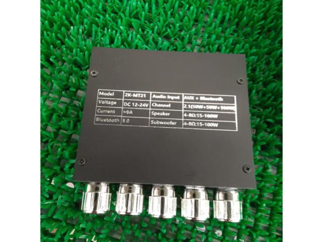 ZK-MT21 Bluetooth パワーアンプボード