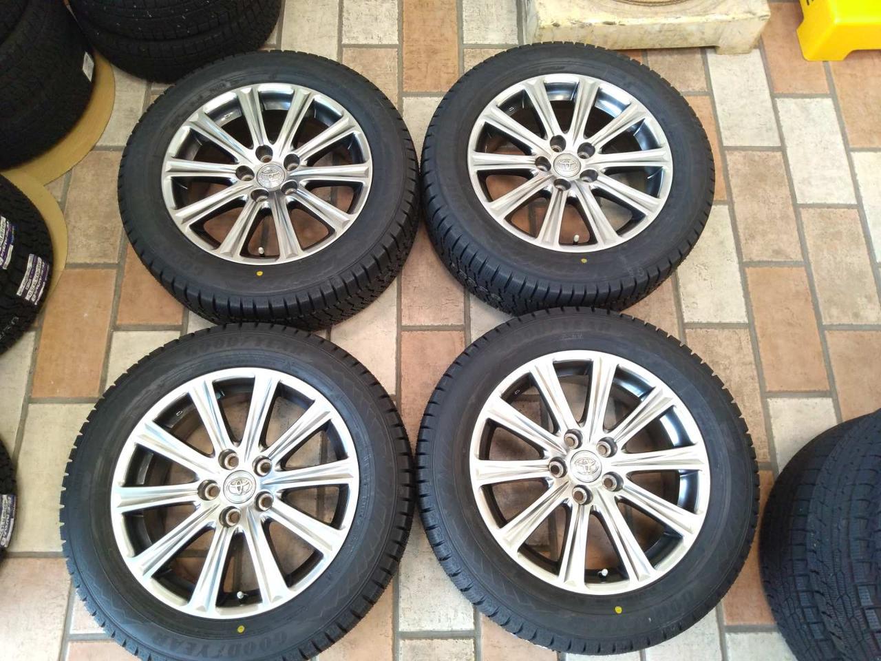 LEXUS
10 series NX
Original wheel
+
GOODYEAR
ICE
NAVI
Eight
225 / 55R17
97Q
For 20 and 30 series Alphard and Vellfire