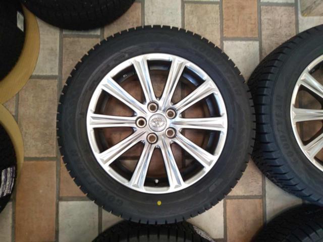 LEXUS
10 series NX
Original wheel
+
GOODYEAR
ICE
NAVI
Eight
225 / 55R17
97Q
For 20 and 30 series Alphard and Vellfire