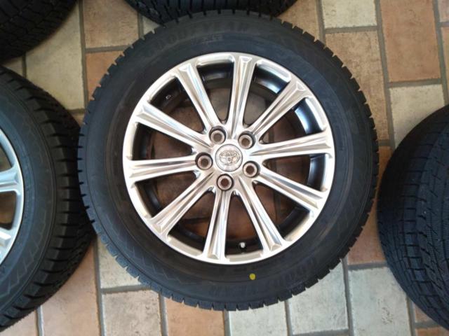 LEXUS
10 series NX
Original wheel
+
GOODYEAR
ICE
NAVI
Eight
225 / 55R17
97Q
For 20 and 30 series Alphard and Vellfire