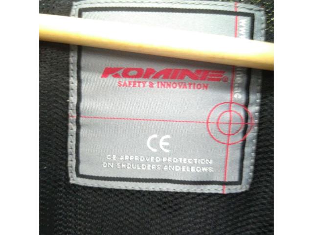 KOMINE ライディング メッシュ ジャケット サイズ:L