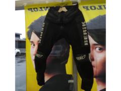 BERIK BEK13270 レザーパンツ ブラック サイズ:M