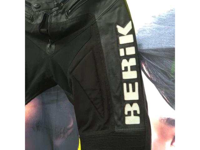 BERIK BEK13270 レザーパンツ ブラック サイズ:M