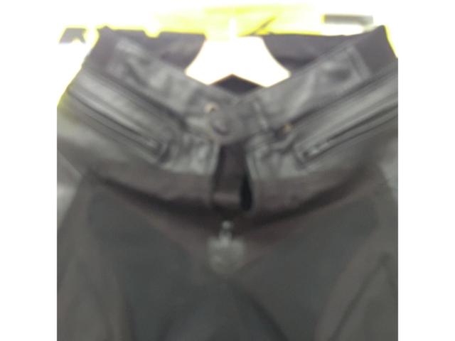 BERIK BEK13270 レザーパンツ ブラック サイズ:M