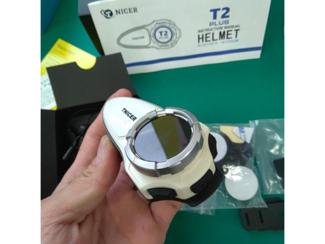 TNICER T2Plus ヘルメット用 Bluetooth 5.2 インカム