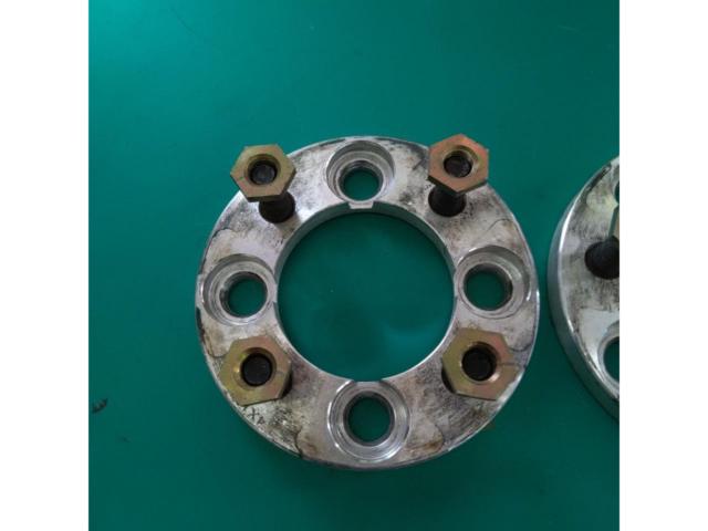 メーカー不明 ワイドトレッドスペーサー M12 P1.5 100-4H 15mm ハブ径73mm
