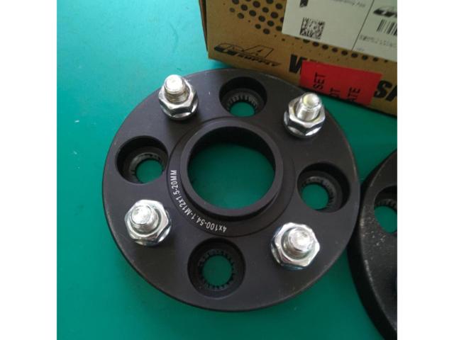 GA SUPPLY ワイドトレッドスペーサー M12 P1.5 20mm ハブ径 54.1mm