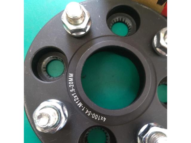 GA SUPPLY ワイドトレッドスペーサー M12 P1.5 20mm ハブ径 54.1mm