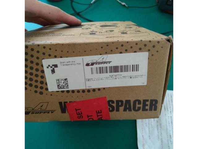 GA SUPPLY ワイドトレッドスペーサー M12 P1.5 20mm ハブ径 54.1mm
