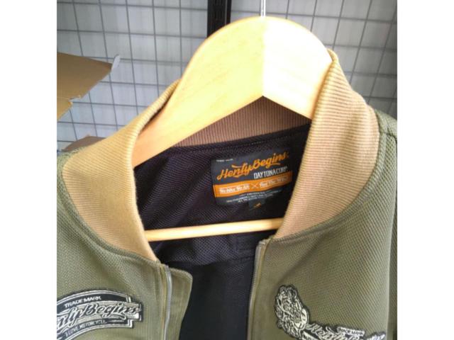 HenlyBegins NBJ-036 メッシュジャケット カーキ