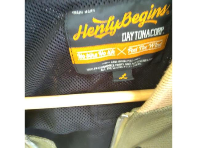 HenlyBegins NBJ-036 メッシュジャケット カーキ