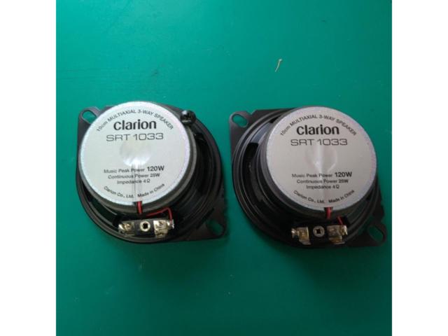 Clarion SRT1033 10cm3wayコアキシャルスピーカー