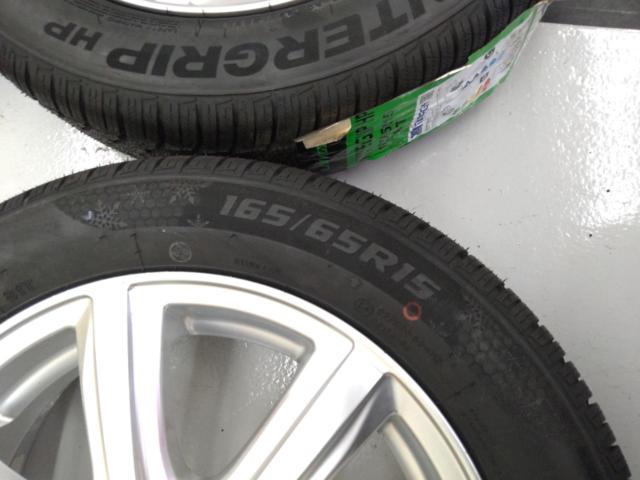 millos スポークホイール  +LANVIGATOR Winter Grip HP