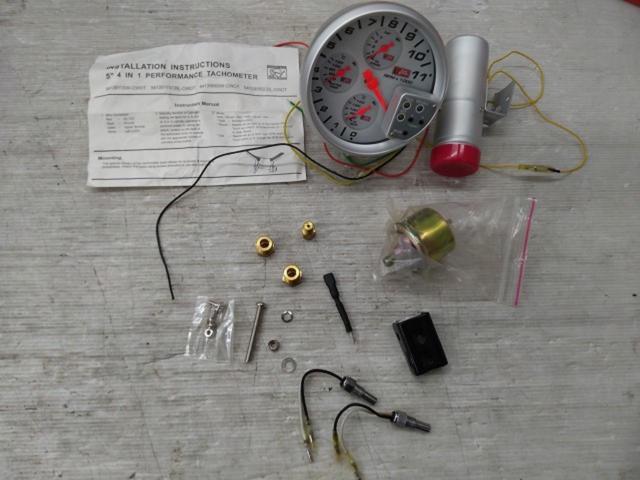 Autogauge 4-in-1 Tachometer