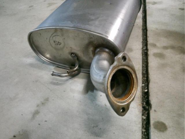 Genuine Toyota Camry muffler