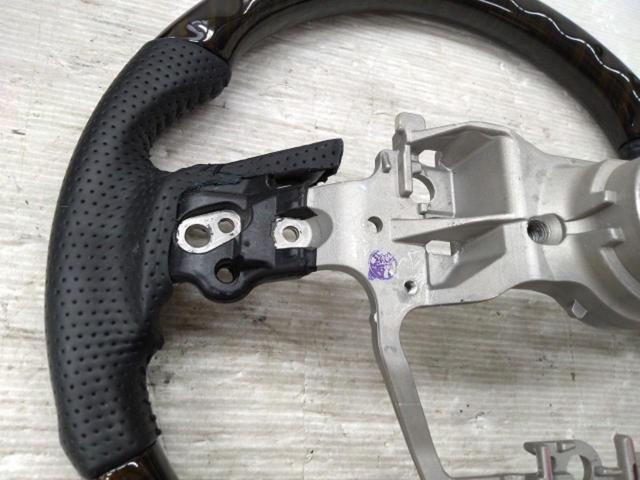 REAL レアル TYA-55BKW ガングリップウッドステアリング