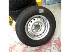 8【日産純正】 NV350キャラバン スチールホイール+【HANKOOK/KINGSTAR】WINTER RW06