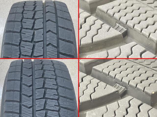 【DUNLOP(ダンロップ)】DUFACT(デュファクト) DA5 +【DUNLOP】WINTERMAXX WM02 215/60R16 95Q 2022年製