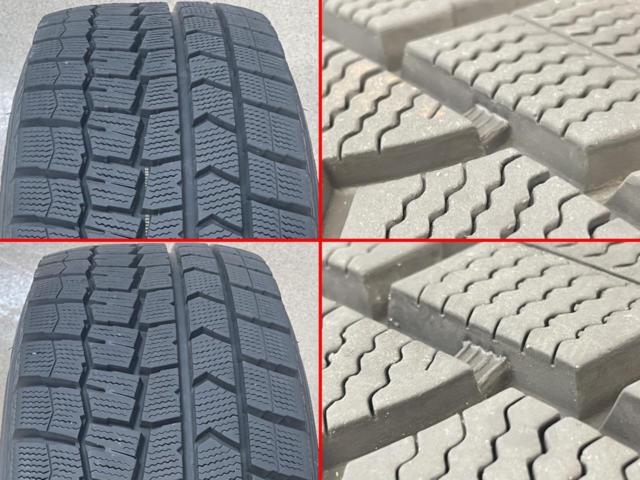 【DUNLOP(ダンロップ)】DUFACT(デュファクト) DA5 +【DUNLOP】WINTERMAXX WM02 215/60R16 95Q 2022年製