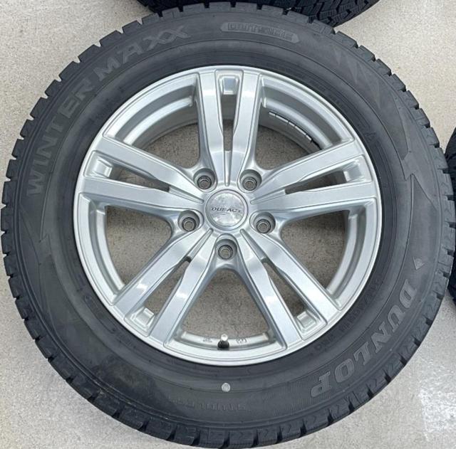 【DUNLOP(ダンロップ)】DUFACT(デュファクト) DA5 +【DUNLOP】WINTERMAXX WM02 215/60R16 95Q 2022年製