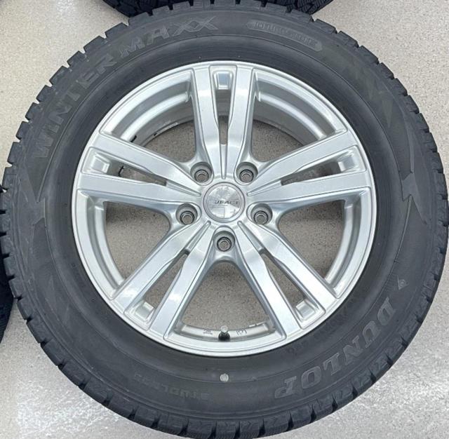 【DUNLOP(ダンロップ)】DUFACT(デュファクト) DA5 +【DUNLOP】WINTERMAXX WM02 215/60R16 95Q 2022年製