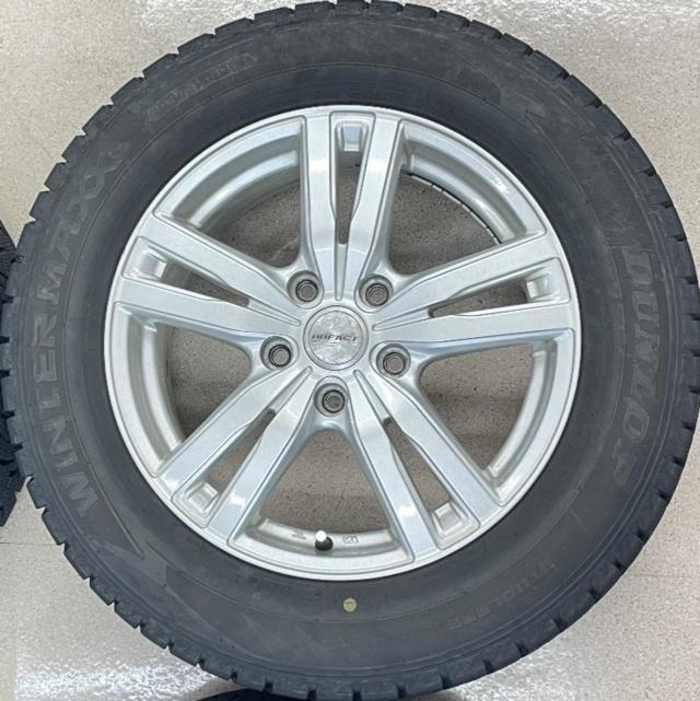 【DUNLOP(ダンロップ)】DUFACT(デュファクト) DA5 +【DUNLOP】WINTERMAXX WM02 215/60R16 95Q 2022年製