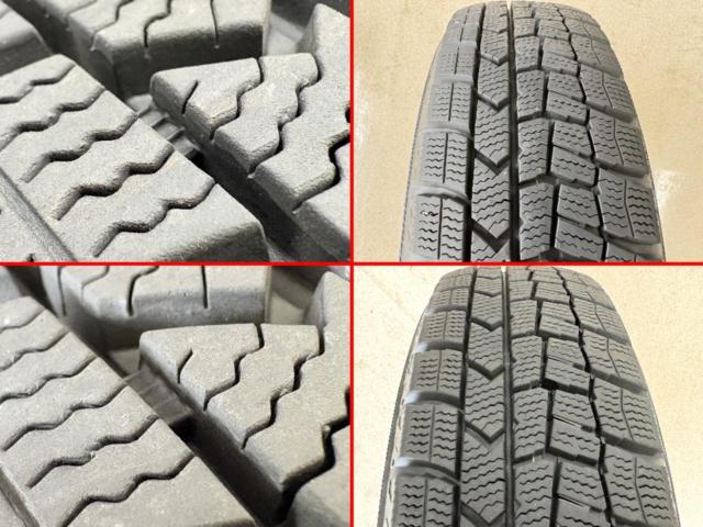 ravrion RM01+【DUNLOP】WINTERMAXX WM02 155/65R14 2023年製 4本セット