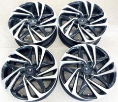 MODELLISTA Spin Air Ⅳ アルミホイール 4本セット 60系ハリアー ELEGANCE純正OP