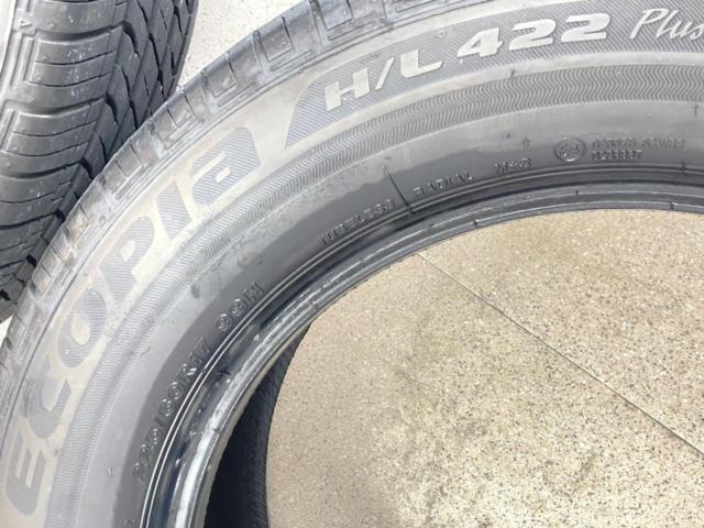 【BRIDGESTONE】ECOPIA H/L 422 Plus 225/60R17 2024年製 2本セット