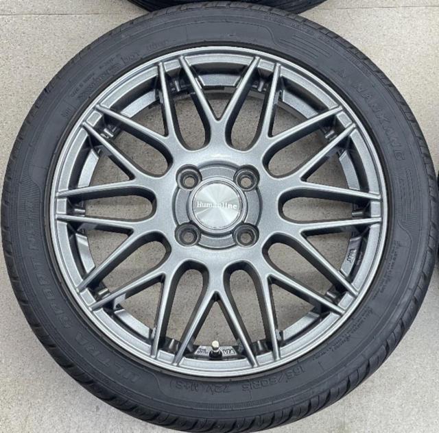 【TREASURE ONE(トレジャーワン カンパニー)】  Humanline MM-022+【NANKANG】ULTRA SPORT NS-II 165/50R15 72V 2023年製 4本