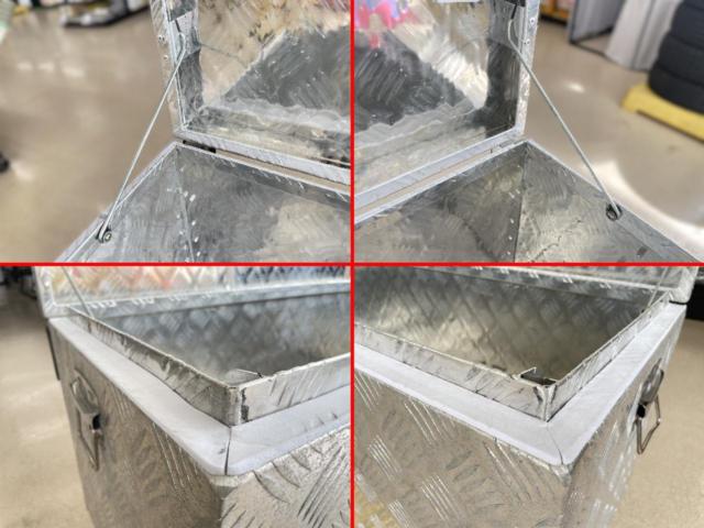 ALINCO(アルインコ) 万能アルミボックス BXA135L 軽トラの荷台にぴったり!【大型商品のため発送不可】