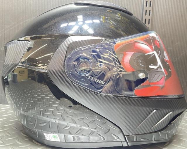【OGK】 Kabuto RYUKI システムヘルメット ブラックメタリック サイズ:L