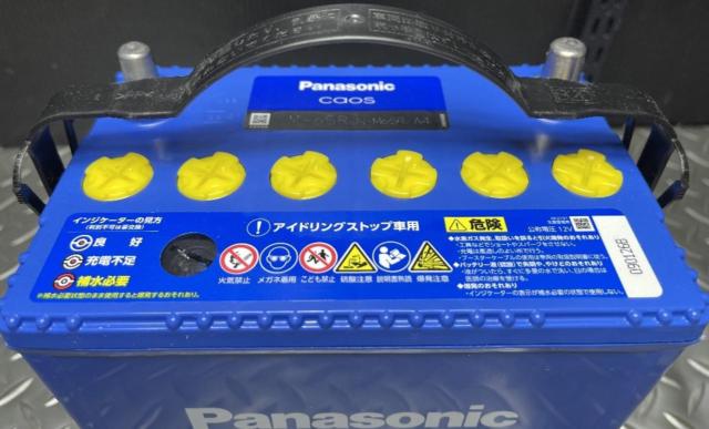 【Panasonic】caos アイドリングストップ車用バッテリー M-65R N-M65R/A4