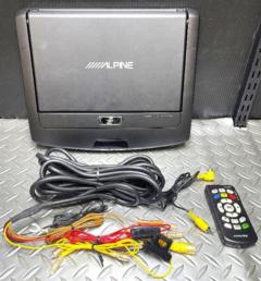 【ALPINE】 10.1型WSVGAリアビジョン RSA10S-L-B ブラック フリップダウンモニター