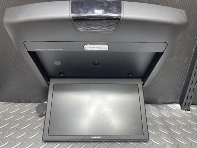 【ALPINE】 10.1型WSVGAリアビジョン RSA10S-L-B ブラック フリップダウンモニター