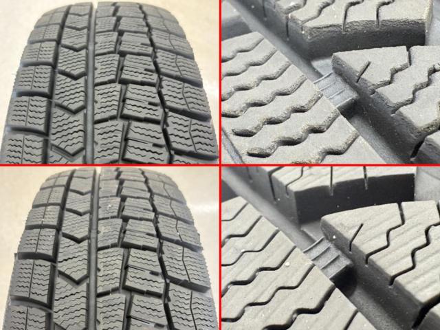 Exceeder+【DUNLOP】WINTERMAXX WM02 185/70R14 2024年製 4本セット
