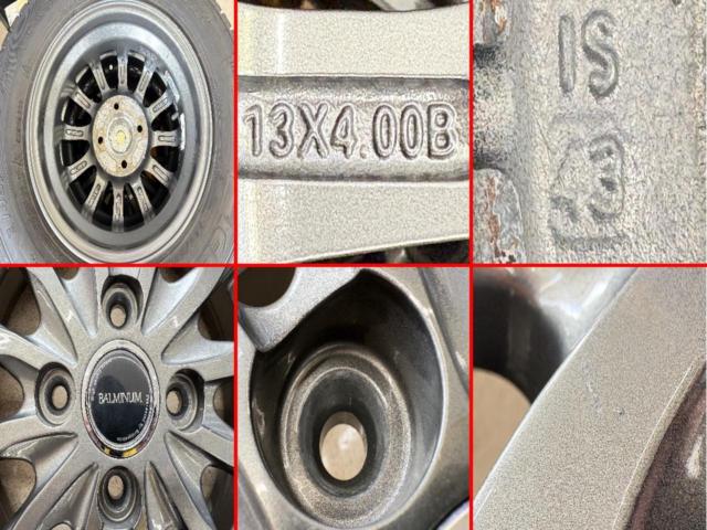 BALMINUM+【GOODYEAR】ICENAVI7 145/80R13 2023年製 4本セット