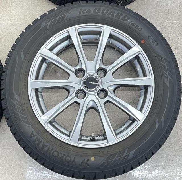 【YOKOHAMA(ヨコハマ)】 millous+【YOKOHAMA】iceGUARD iG60 175/65R15 84Q 2023年製