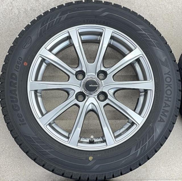 【YOKOHAMA(ヨコハマ)】 millous+【YOKOHAMA】iceGUARD iG60 175/65R15 84Q 2023年製