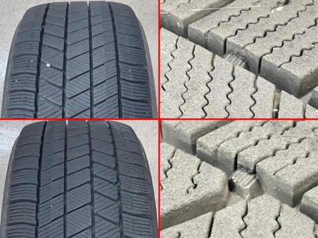 【ABE SHOKAI】EURODESIGN Swindon+【BRIDGESTONE】BLIZZAK VRX3 225/40R18 88Q 2022年製 ミニクラブマンJCW/BMW1・2シリーズ