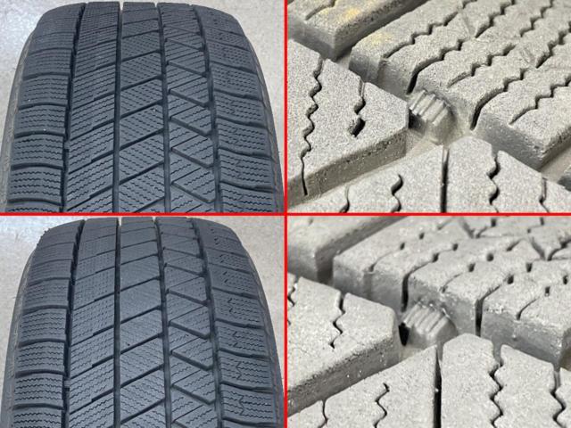【ABE SHOKAI】EURODESIGN Swindon+【BRIDGESTONE】BLIZZAK VRX3 225/40R18 88Q 2022年製 ミニクラブマンJCW/BMW1・2シリーズ