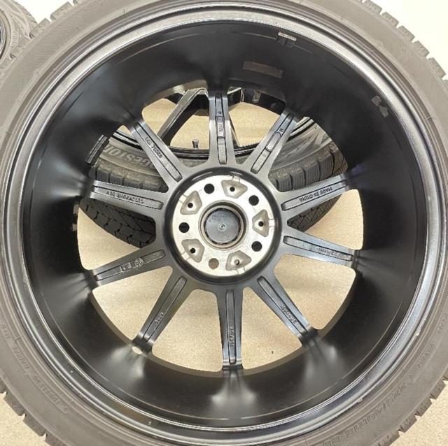 【ABE SHOKAI】EURODESIGN Swindon+【BRIDGESTONE】BLIZZAK VRX3 225/40R18 88Q 2022年製 ミニクラブマンJCW/BMW1・2シリーズ