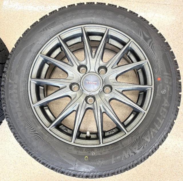 【weds(ウェッズ)】VELVA(ヴェルヴァ) SPORT Z+【NANKANG】ICE ACTIVA AW1 185/65R15 88Q 2025年製