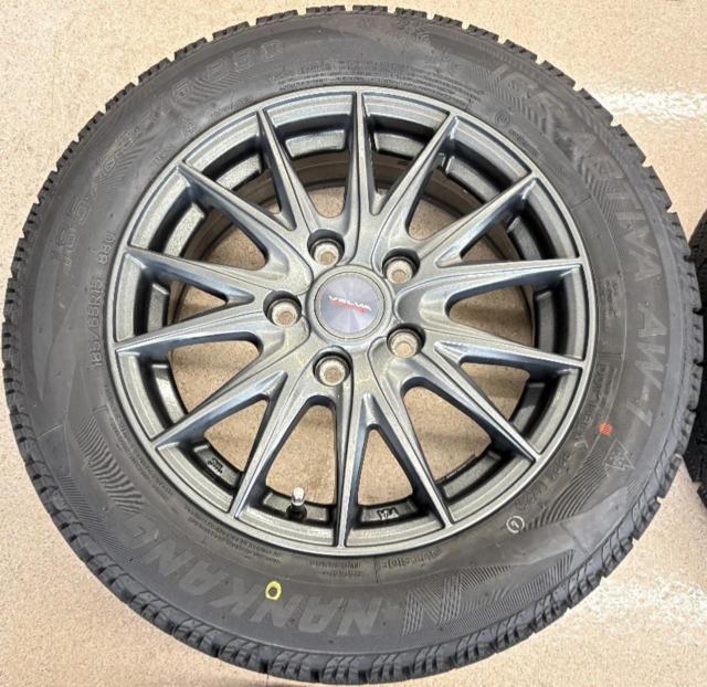 【weds(ウェッズ)】VELVA(ヴェルヴァ) SPORT Z+【NANKANG】ICE ACTIVA AW1 185/65R15 88Q 2025年製