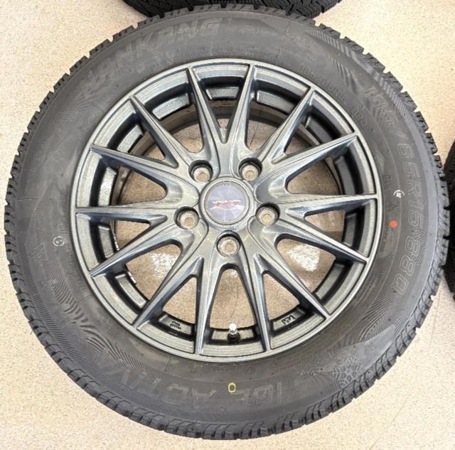 【weds(ウェッズ)】VELVA(ヴェルヴァ) SPORT Z+【NANKANG】ICE ACTIVA AW1 185/65R15 88Q 2025年製