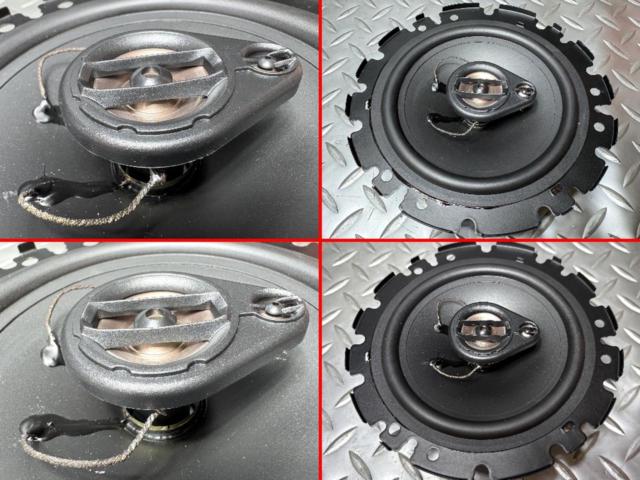 【ARCHILL(アークヒル)】3WAYコアキシャルスピーカー 16cm MAX50W 4Ω 【AK-1630】
